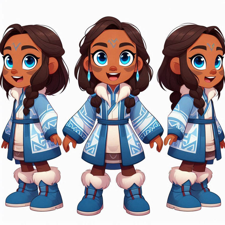 Avatar Inuit Ice Tribe Inuit girls from Antarctica and Sedna (1 by ...