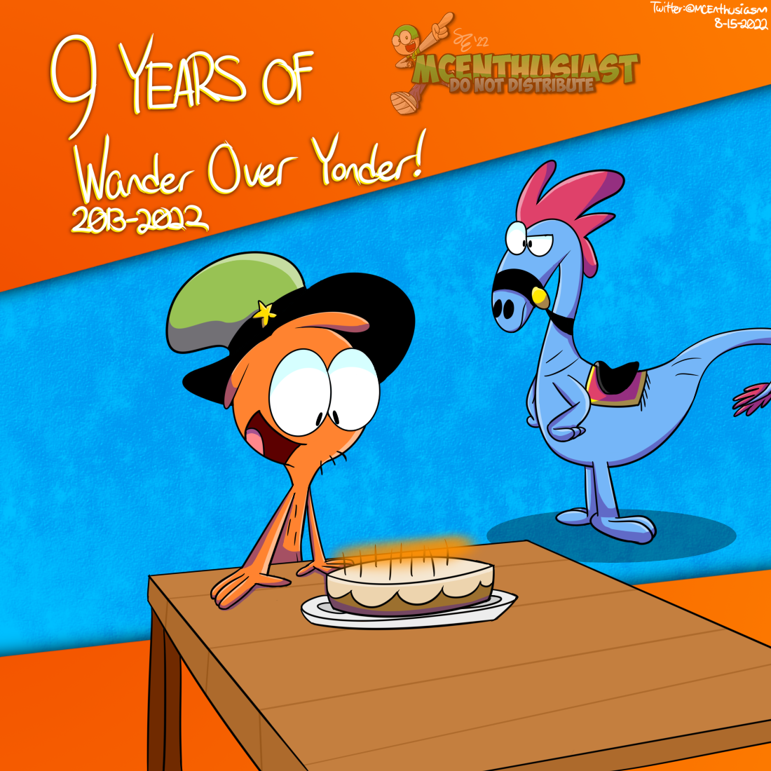 Wander Over Yonder's 9TH ANNIVERSARY by MCEnthusiasm on DeviantArt