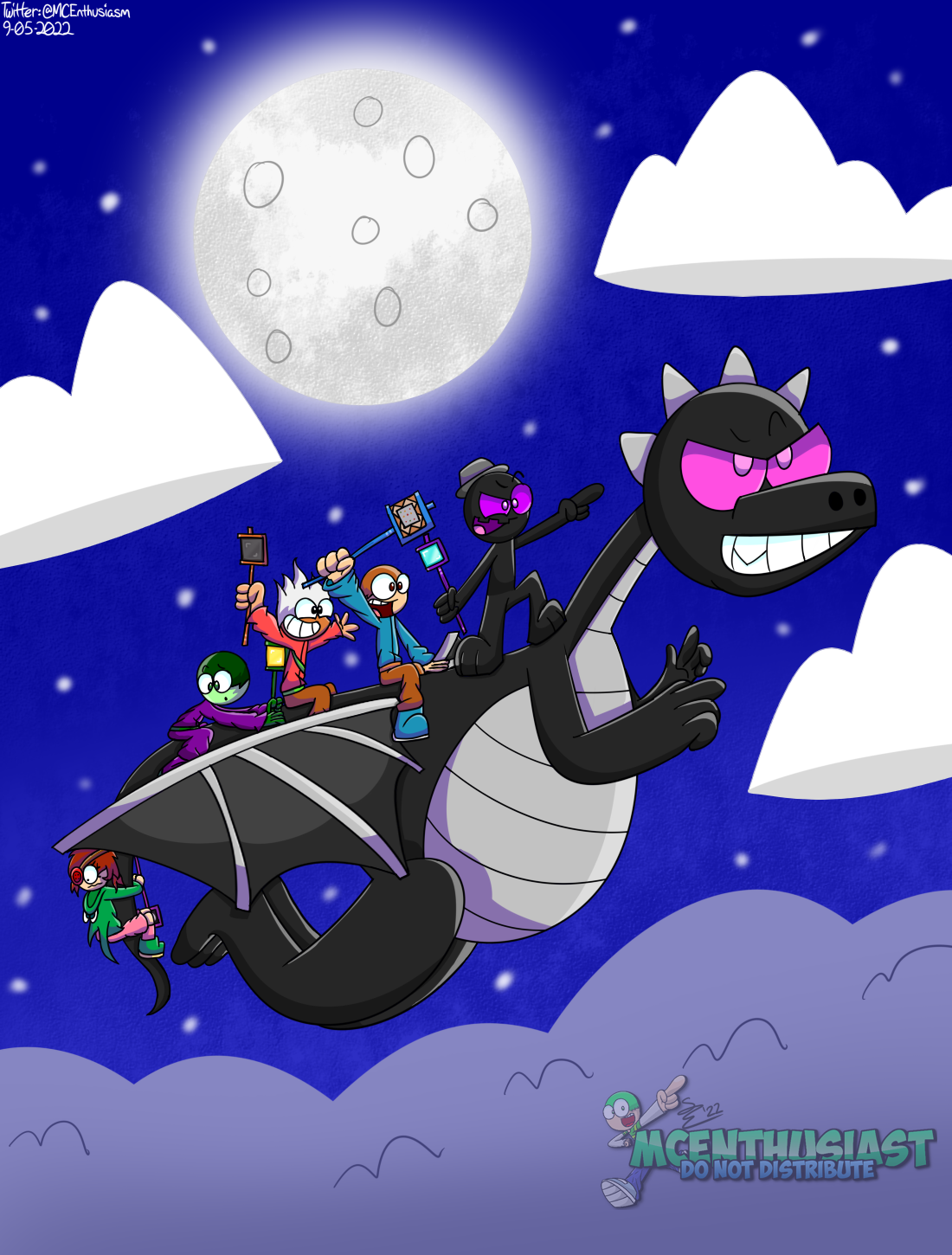 Minecraft: Fallen Hero: Chapter IV (Promo Art) by MCEnthusiasm on ...