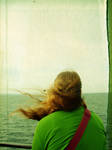 2009 Wales - Meisjes en de zee by adamwolf
