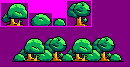 Pixel Shrubs