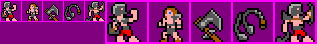 PixelChallengeOfTheDay - Day 005a - Gladiators