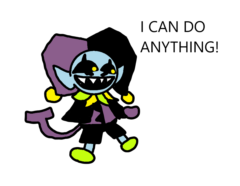 I drew Jevil by TheEclipseManThing on DeviantArt