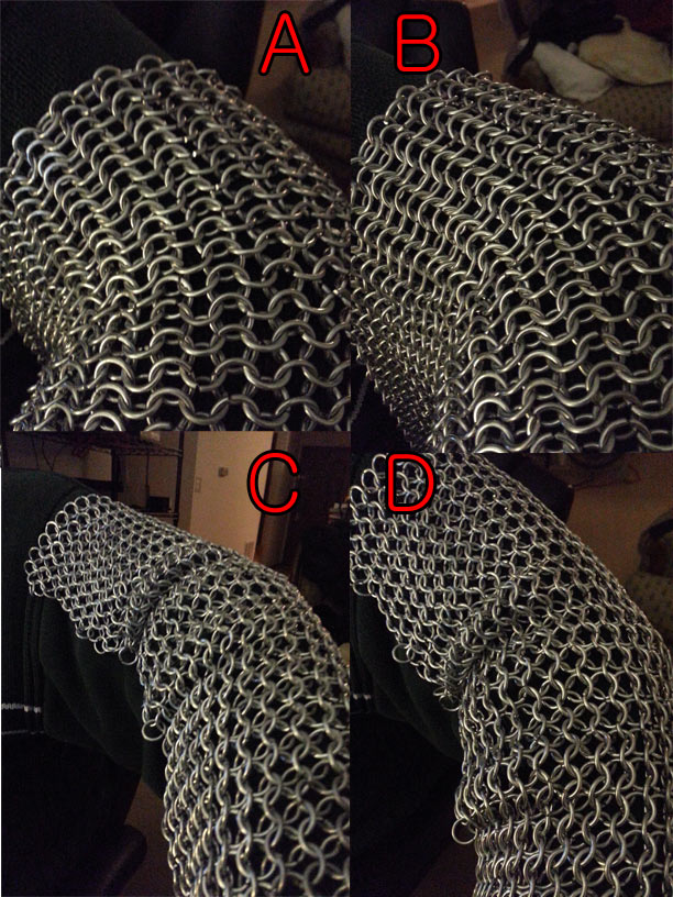 Folds / Crushing / Bunching in Chainmail