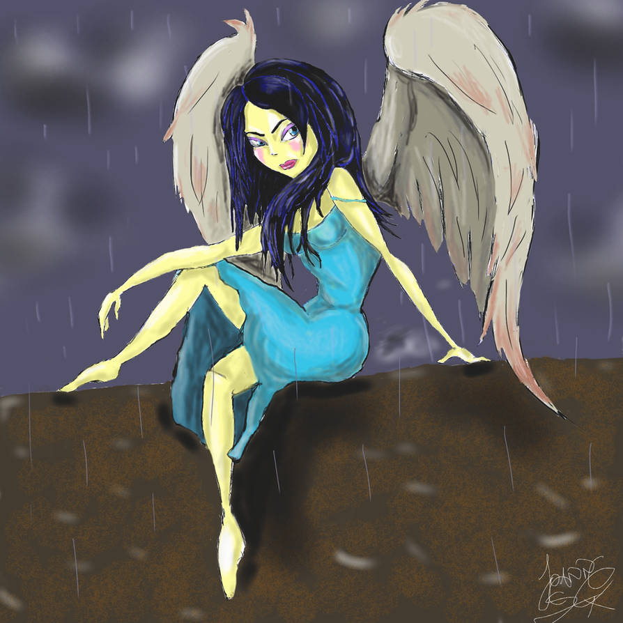 Fallen Angel Animation Fallen Angel Cartoon by VixToons-Design on DeviantArt