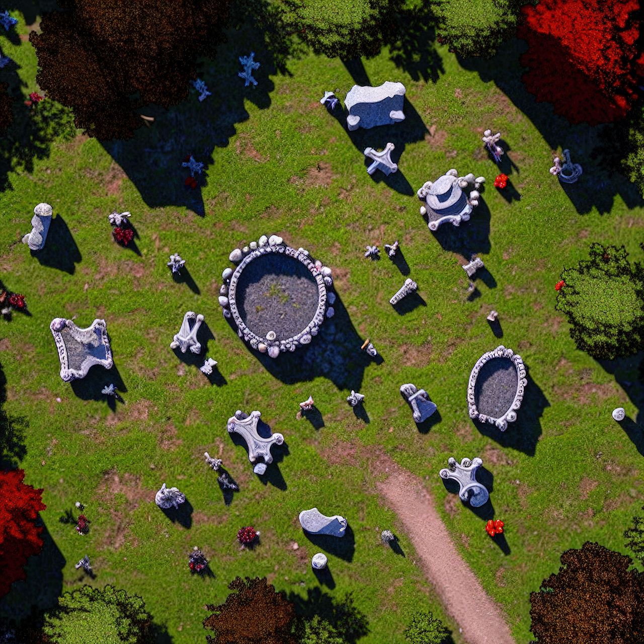 TTRPG battle map by Ilmarinen-Shadowstar on DeviantArt