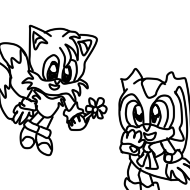 como desenhar o Tails clássico - cómo dibujar Tails clásicas - how