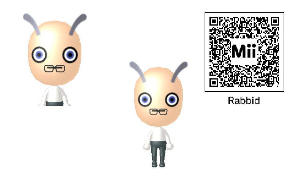 Rabbid mii qr code by relyoh1234 on DeviantArt