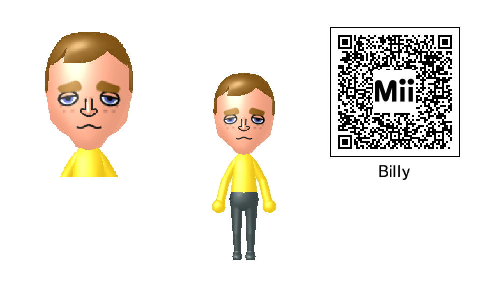 Billy mii qr code by relyoh1234 on DeviantArt