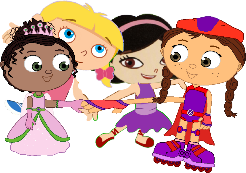 little einsteins and super why girls hand stack by relyoh1234 on DeviantArt