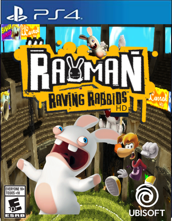 Rayman Raving Rabbids Hd Ps4 Cover by relyoh1234 on DeviantArt