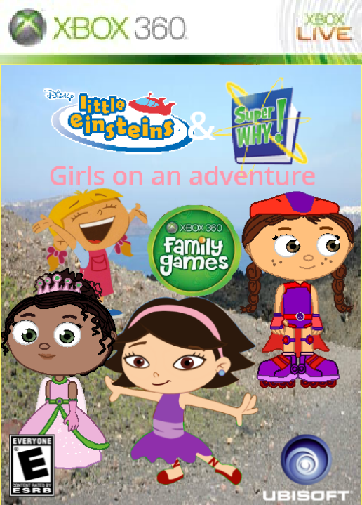 Le and Sw Girls on an adventure Xbox 360 Cover by relyoh1234 on