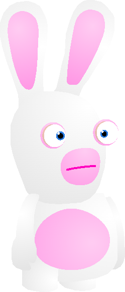 Fat Rabbids Characters Fat Raving Rabbid by relyoh1234 on DeviantArt