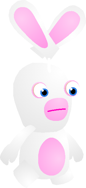 Earless Raving Rabbid Raving Rabbid with Helicopter Ears by relyoh1234 on DeviantArt