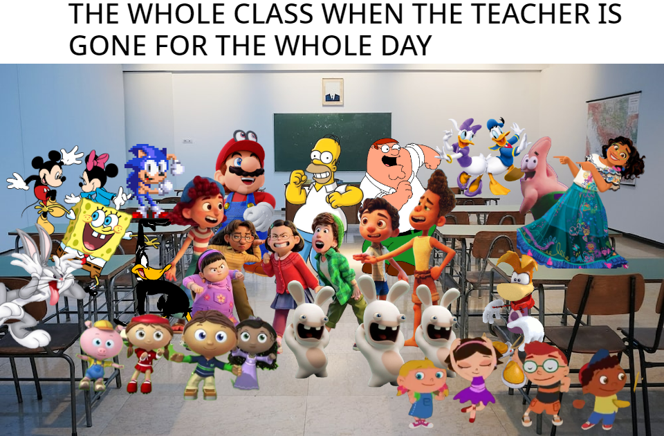 Classroom Meme by relyoh1234 on DeviantArt