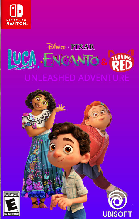 Luca, Encanto And Turning Red Unleashed A Switch by relyoh1234 on ...