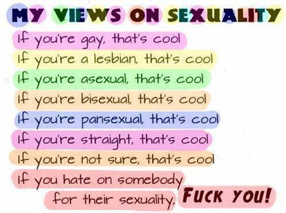 My Views On Sexuality