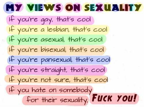 My Views On Sexuality