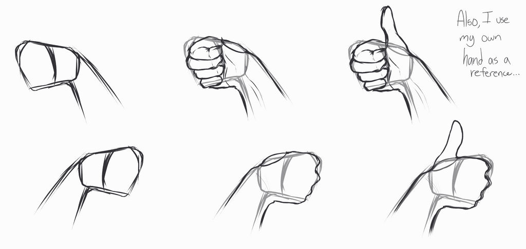 Thumbs Up Pose Reference