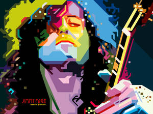 WPAP Art : Jimmy Page