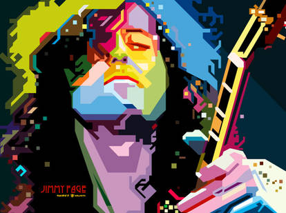 WPAP Art : Jimmy Page