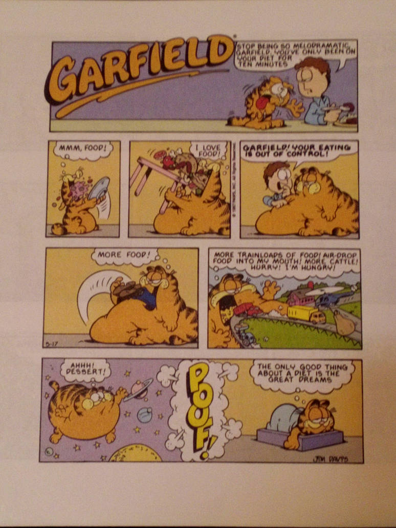 Garfield Comic Book By Returnoftherose On DeviantArt