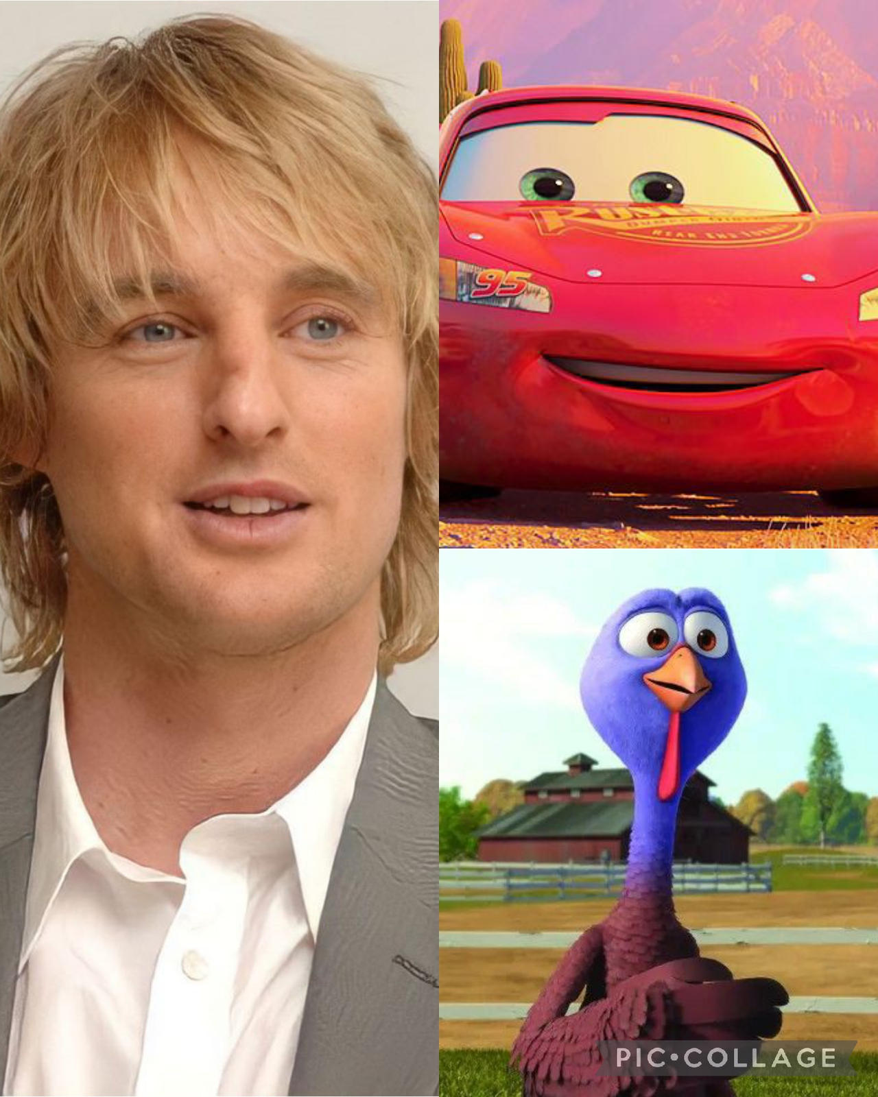 Owen Wilson as Lightning McQueen and Reggie by Returnoftherose on ...