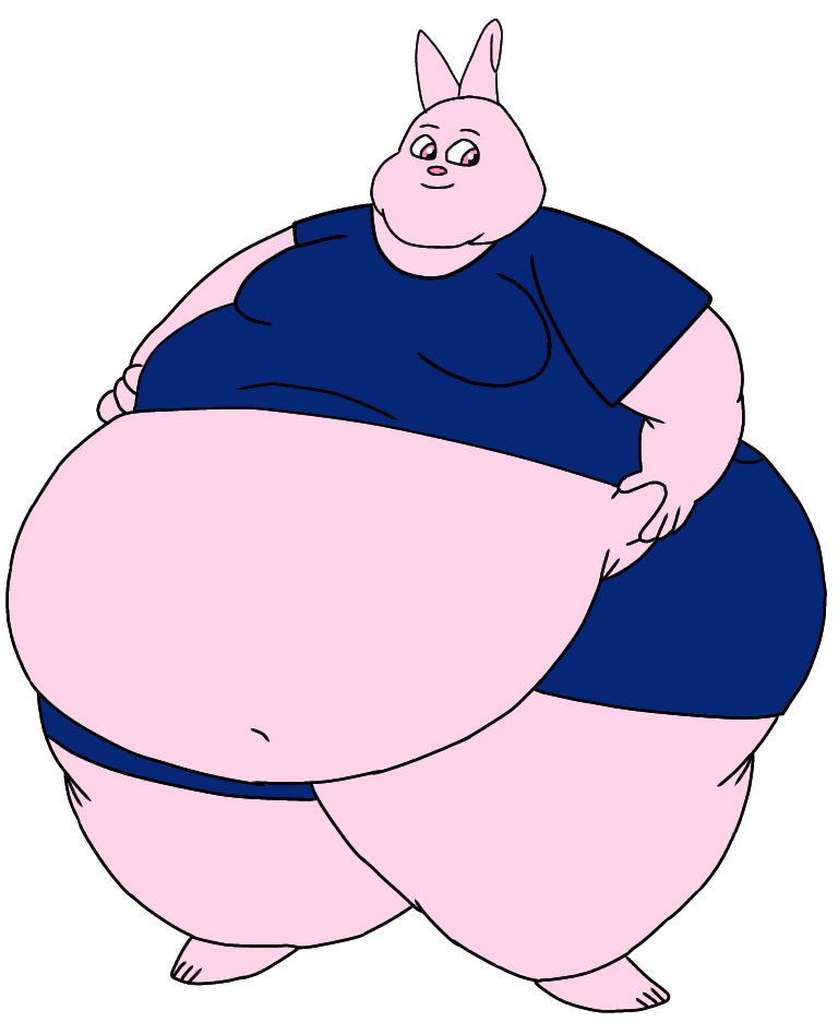 Fat Valley Rabbit by Returnoftherose on DeviantArt