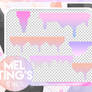 MELTING - PNG PACK #1 by Anemoias