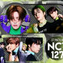 NCT 127 (STICKER) - PNG PACK #3 by Anemoias