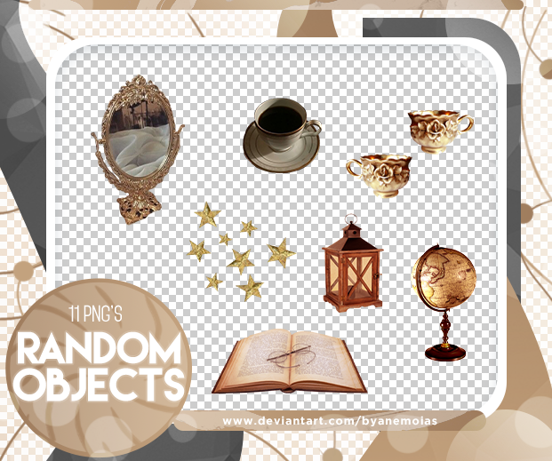 RANDOM OBJECTS - PNG PACK #2 by Anemoias by byAnemoias on DeviantArt