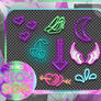 NEON SIGN - PNG PACK #1 by Anemoias