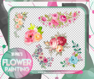 FLOWERS - PNG PACK #3 by Anemoias