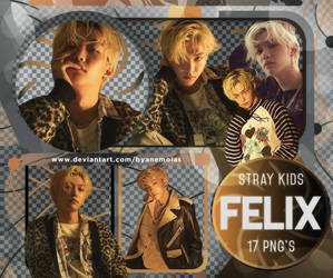 Felix (Stray Kids) - PNG PACK #7 by Anemoias