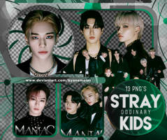 STRAY KIDS (ODDINARY) - PNG PACK #38 by Anemoias