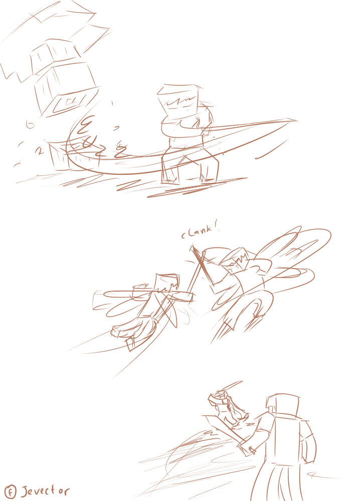 Minecraft Sketch by fajardy1198 on DeviantArt