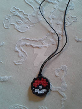 Pokeball necklace