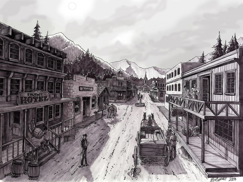 Old Western Town by BLMcKinney on DeviantArt