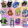 Pkmn Inspired Hedgehog Headshot Adopts - OPEN