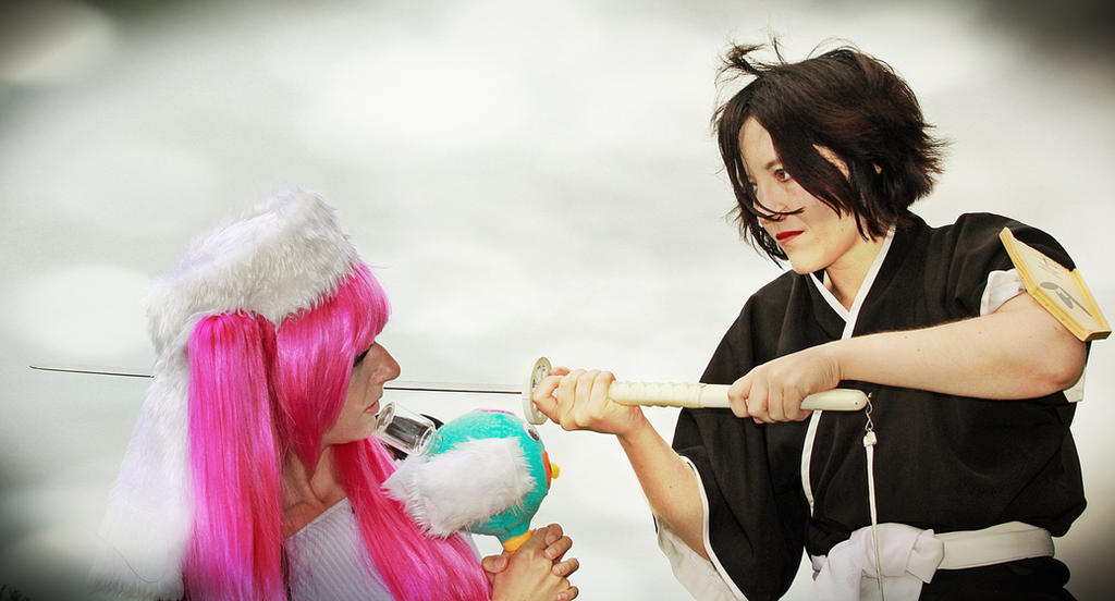 Dogma Ruki Riruka Dokugamine battles with Rukia by surlycat on DeviantArt