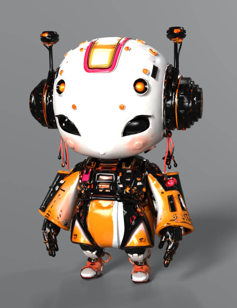 Robot by Sade3d on DeviantArt