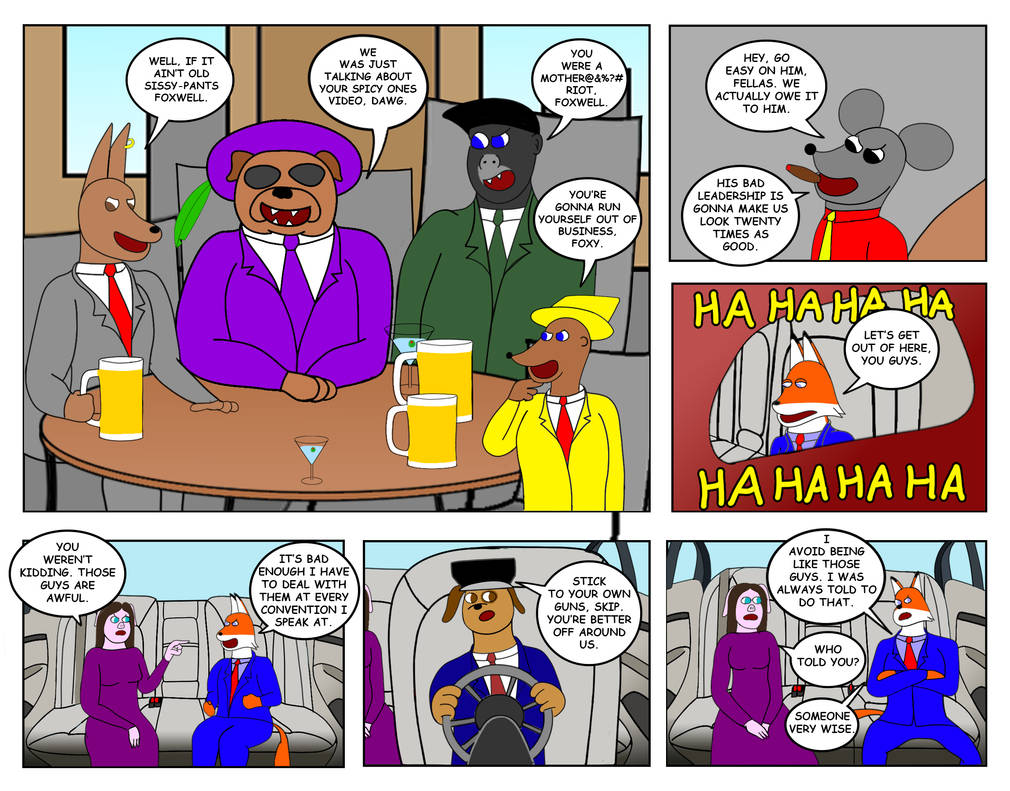 Skip Foxwell: Life Of Skip Part 4 by Punisherman on DeviantArt