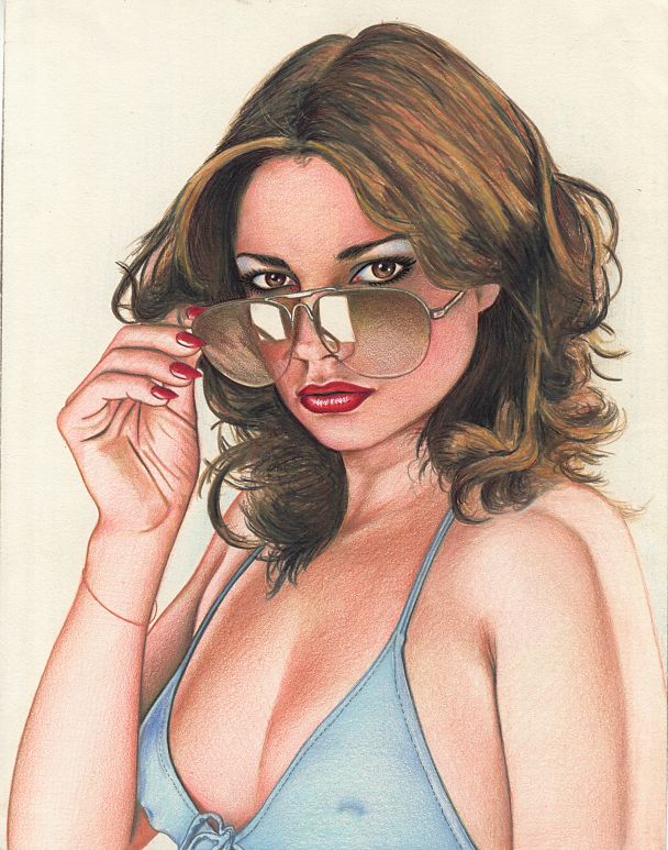 girl with sunglasses