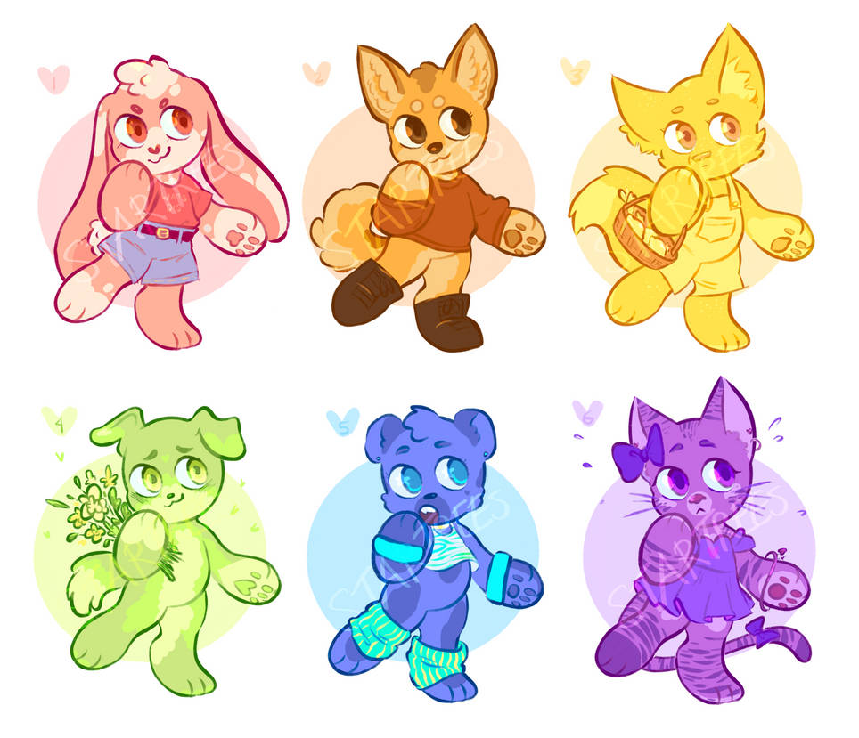 Critter Adopts 1 | 6/6 OPEN | PayPal Flat sale