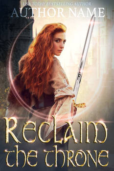 Reclaim the Throne Premade Fantasy Book Cover