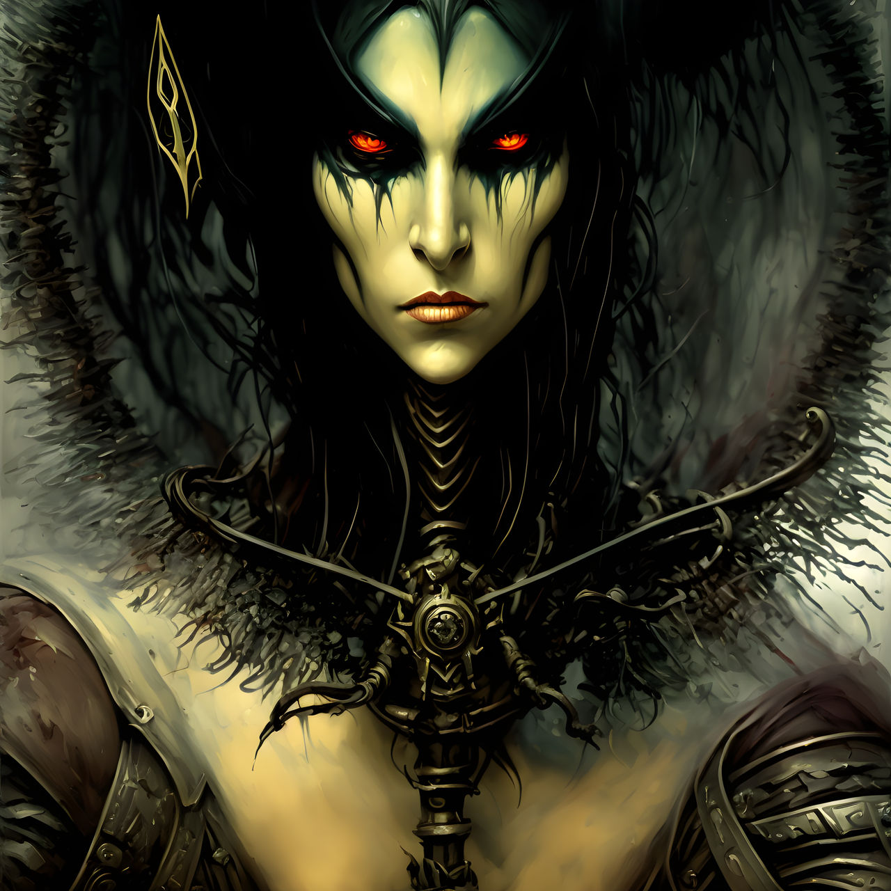 Warhammer, Malus Darkblade by Art-by-Arkh on DeviantArt
