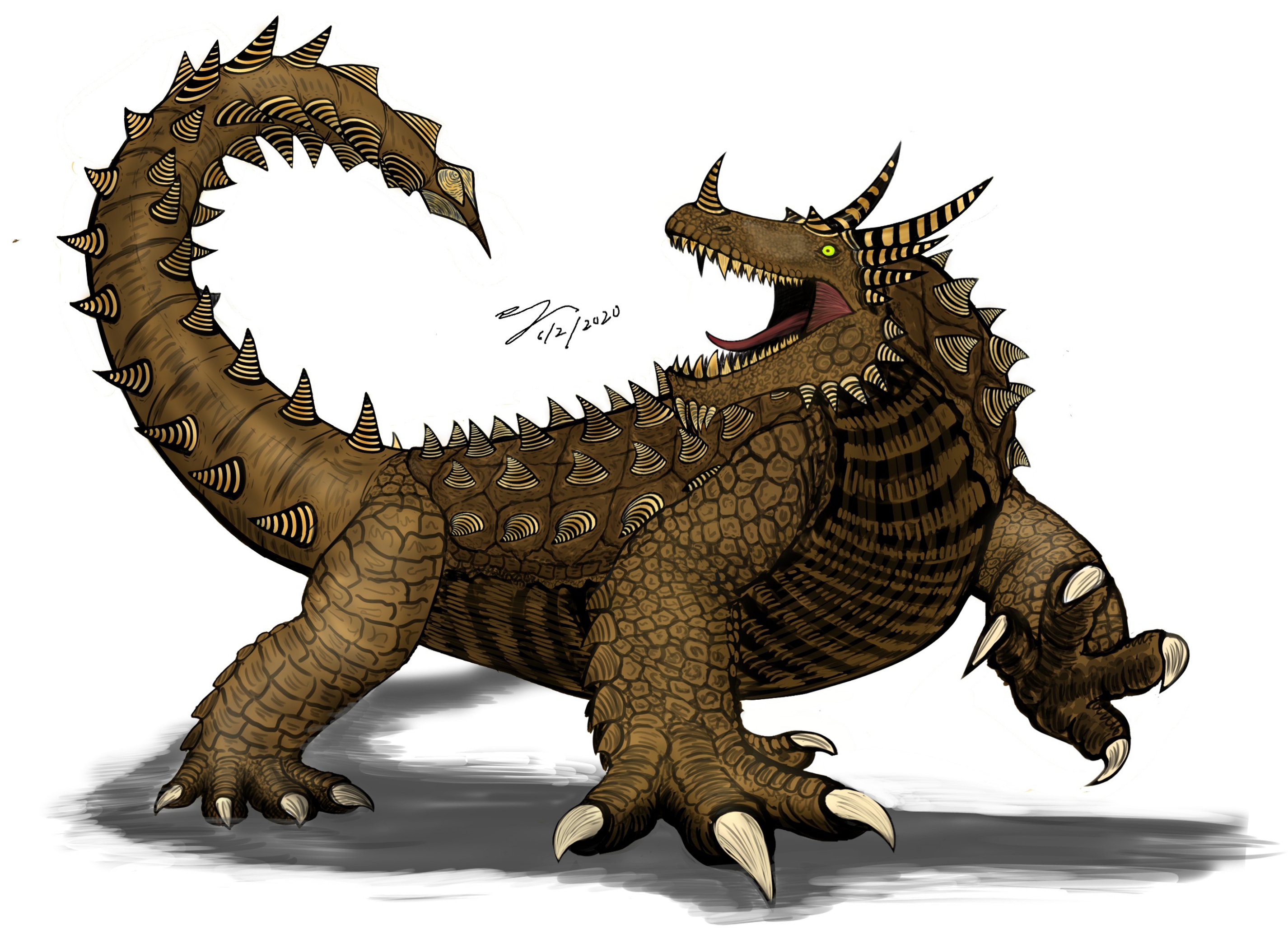 Angorus PROJECT 54: Anguirus by Hypoem87 on DeviantArt
