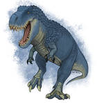 Digital Art - Vastatosaurus Rex by Hypoem87
