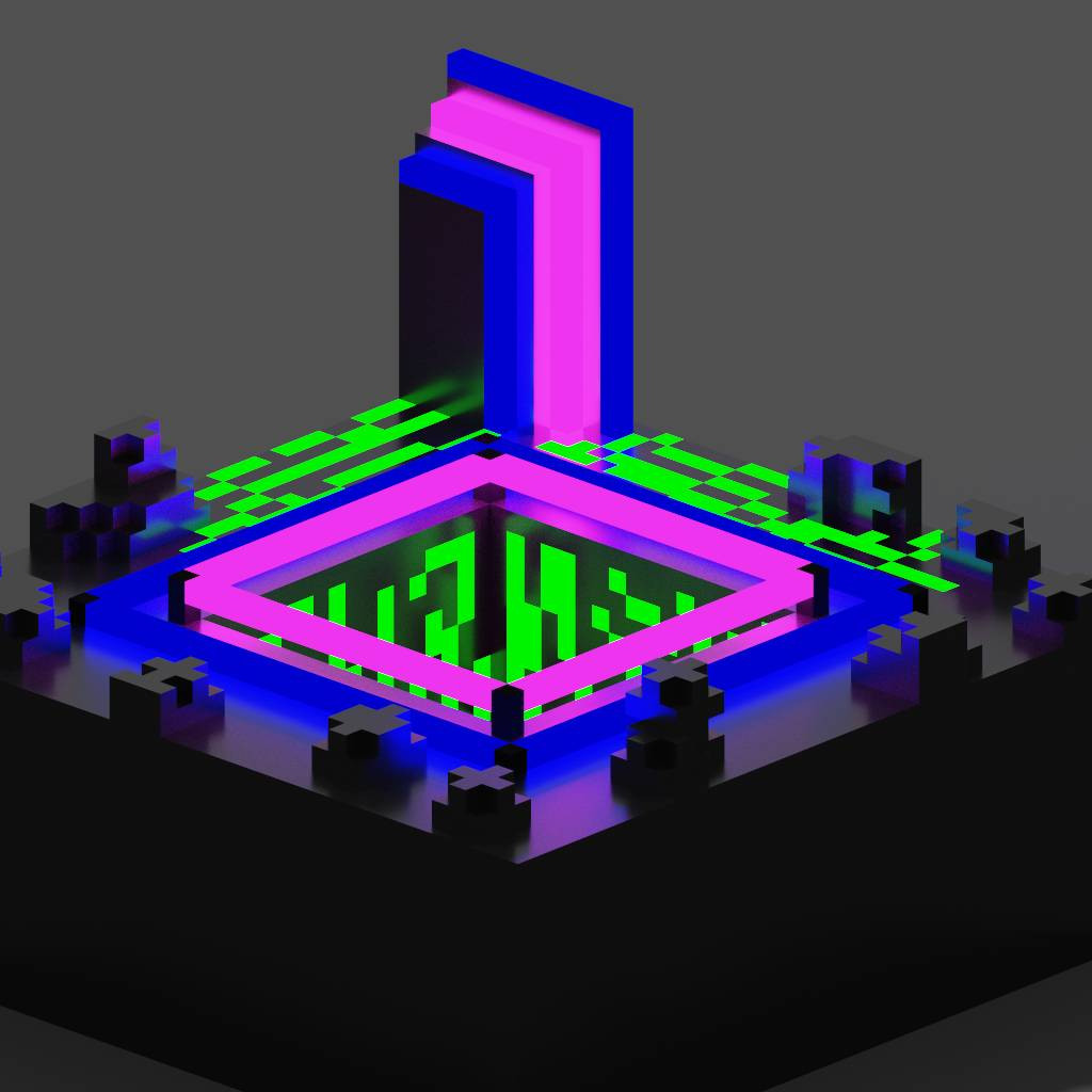 Neon Hole 1