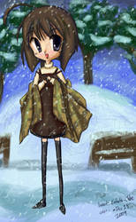 Shiori in Snow